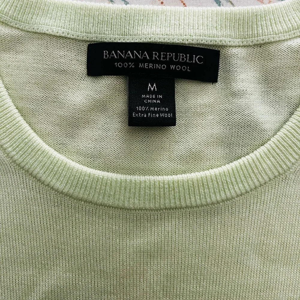 Banana Republic Men's Sage Crewneck Sweater